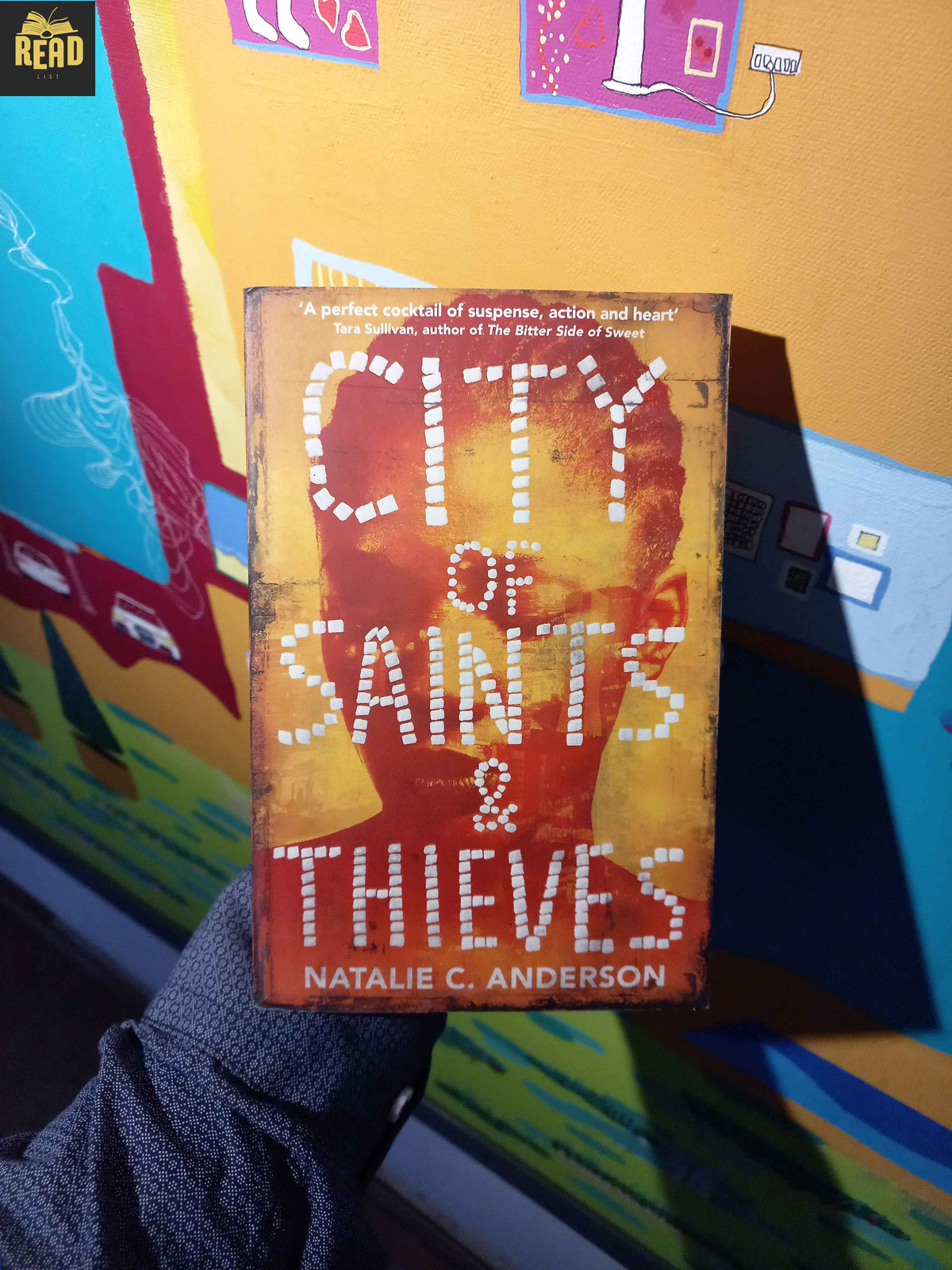 City of Saints and Thieves by Natalie C Anderson book cover