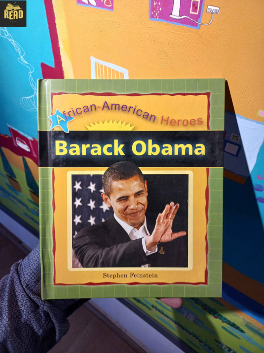 Barack Obama African-American Heroes by Stephen Feinstein book cover