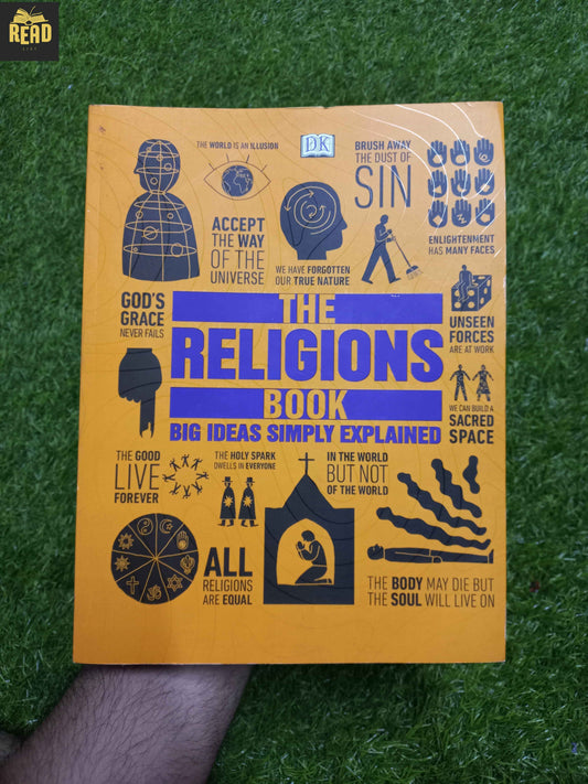 The Religions Book Big Ideas Simply Explained by DK book cover