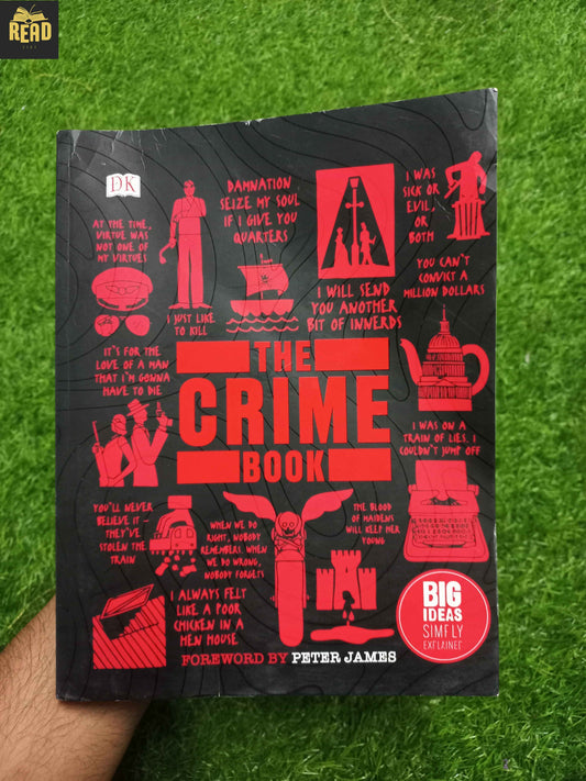 The crime Book Big Ideas Simply Explained by DK book cover