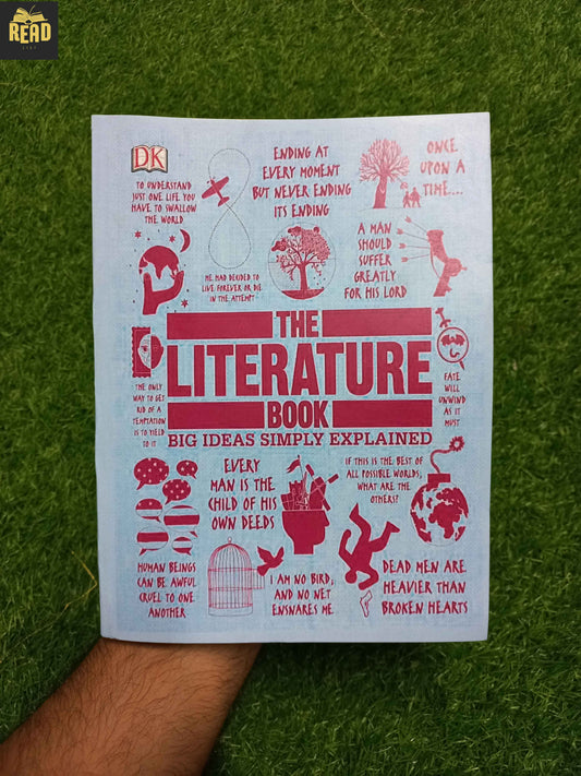 The Literature Book Big Ideas Simply Explained by DK book cover