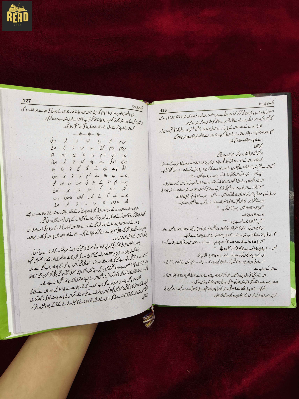 Agar Woh Mehrban Hota Urdu novel by Um-e-Maryam inside pages
