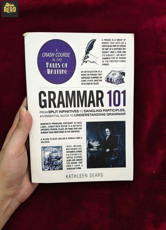 Grammar 101 by Kathleen Sears English grammar book front cover