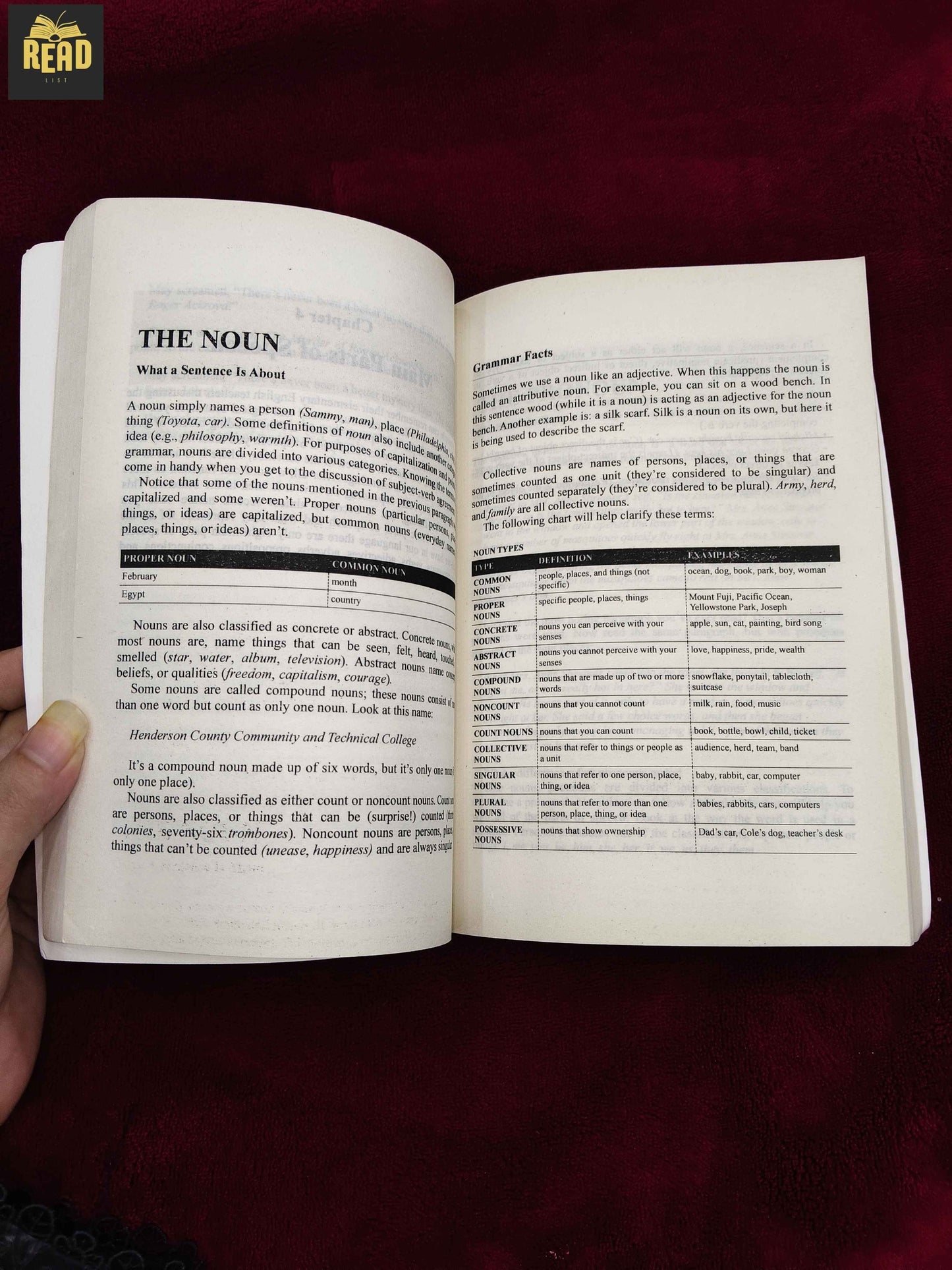 Grammar 101 by Kathleen Sears English grammar book inside pages