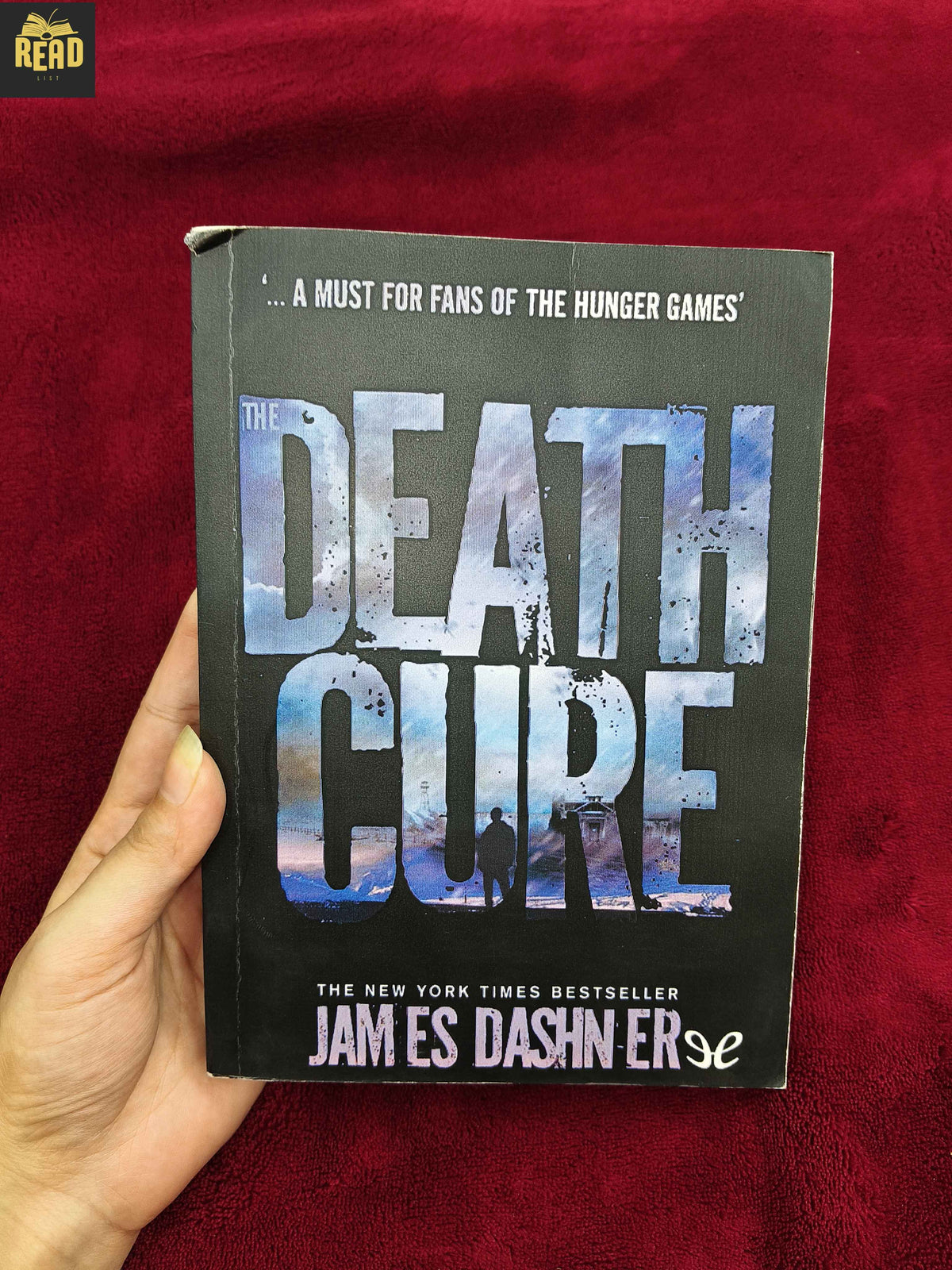 The Death Cure by James Dashner English book front cover