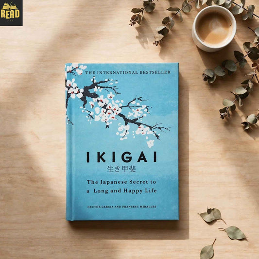 Ikigai The Japanese Secret to a Long and Happy Life English book front cover