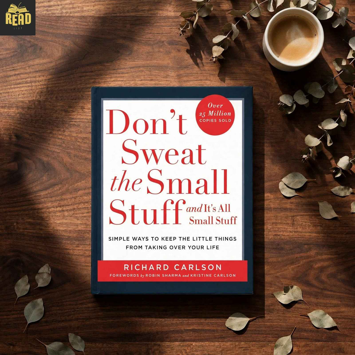 Don't Sweat the Small Stuff by Richard Carlson English book front cover