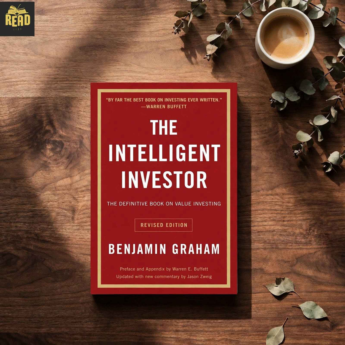 The Intelligent Investor by Benjamin Graham English book front cover