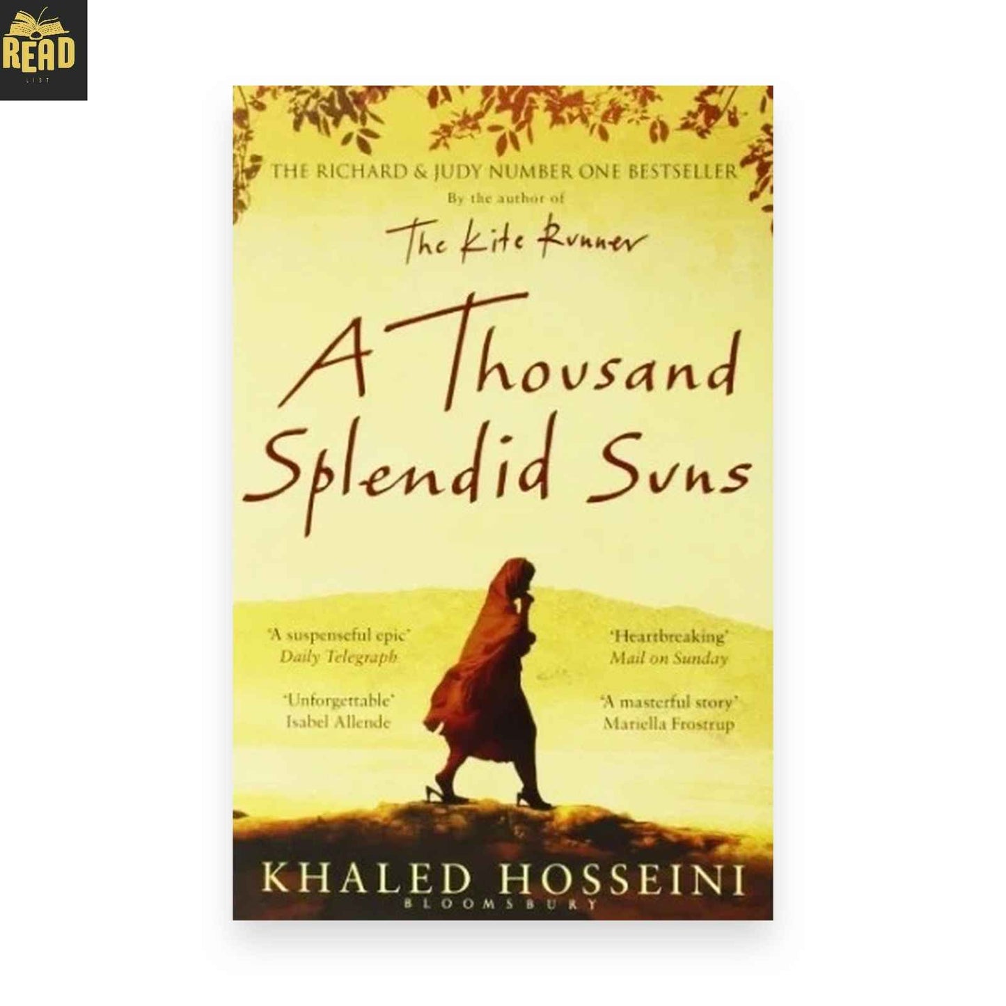 A Thousand Splendid Suns by Khaled Hosseini English novel front cover