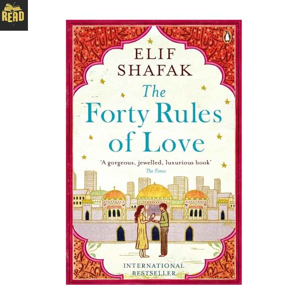 The Forty Rules of Love by Elif Shafak English book front cover