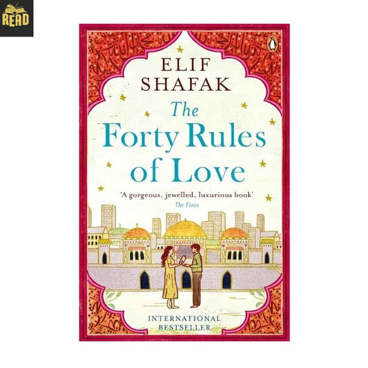 The Forty Rules of Love by Elif Shafak English book front cover