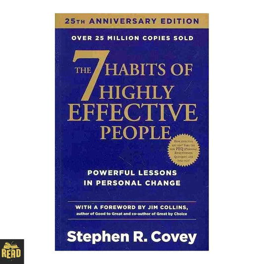 The 7 Habits of Highly Effective People by Stephen R Covey English book front cover
