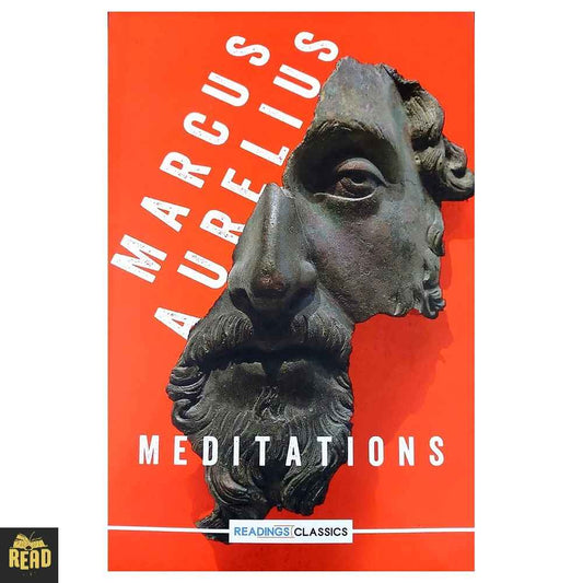 Meditations by Marcus Aurelius English book front cover