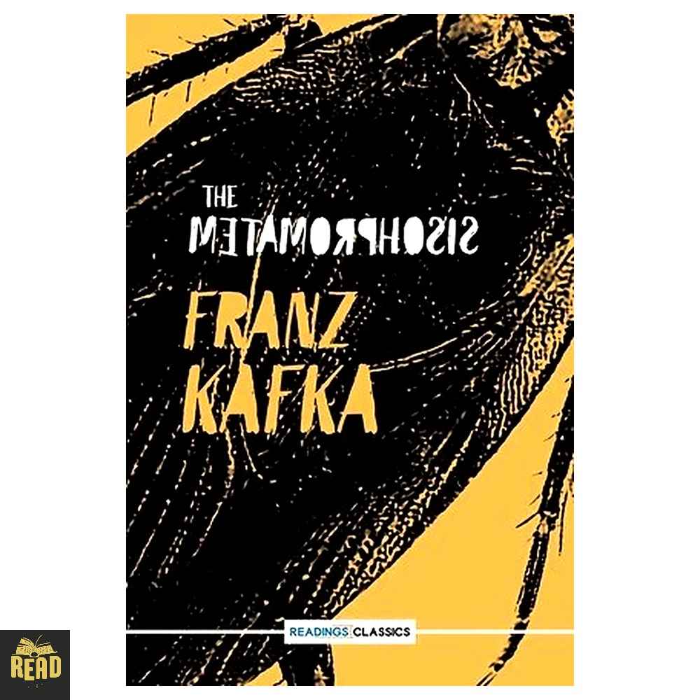 The Metamorphosis English book by Franz Kafka front cover