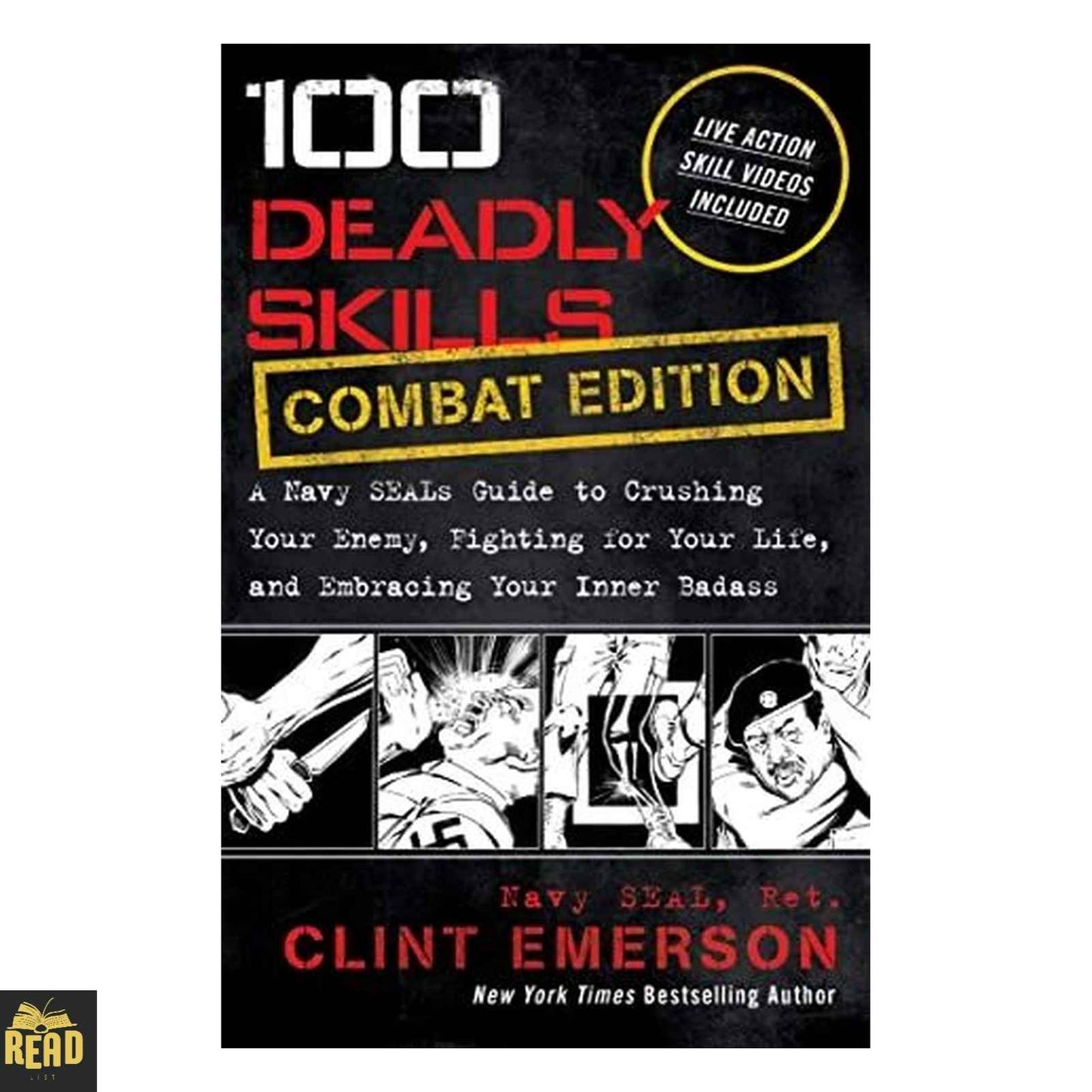 100 Deadly Skills Combat Edition English book by Clint Emerson front cover