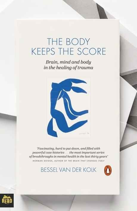 The Body Keeps the Score English book by Bessel van der Kolk front cover