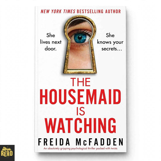 The Housemaid Is Watching English book by Freida McFadden front cover