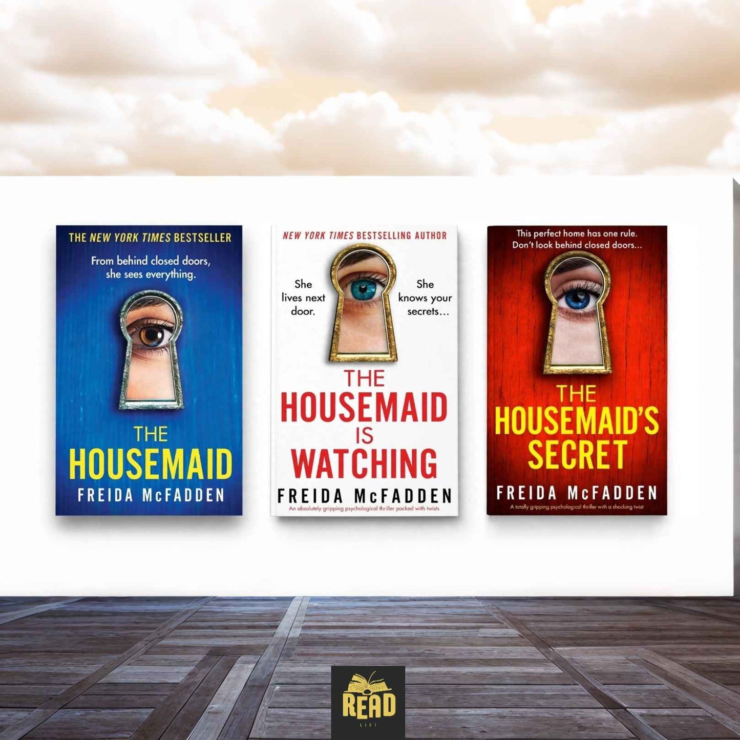 The Housemaid complete 3 book set by Freida McFadden English books