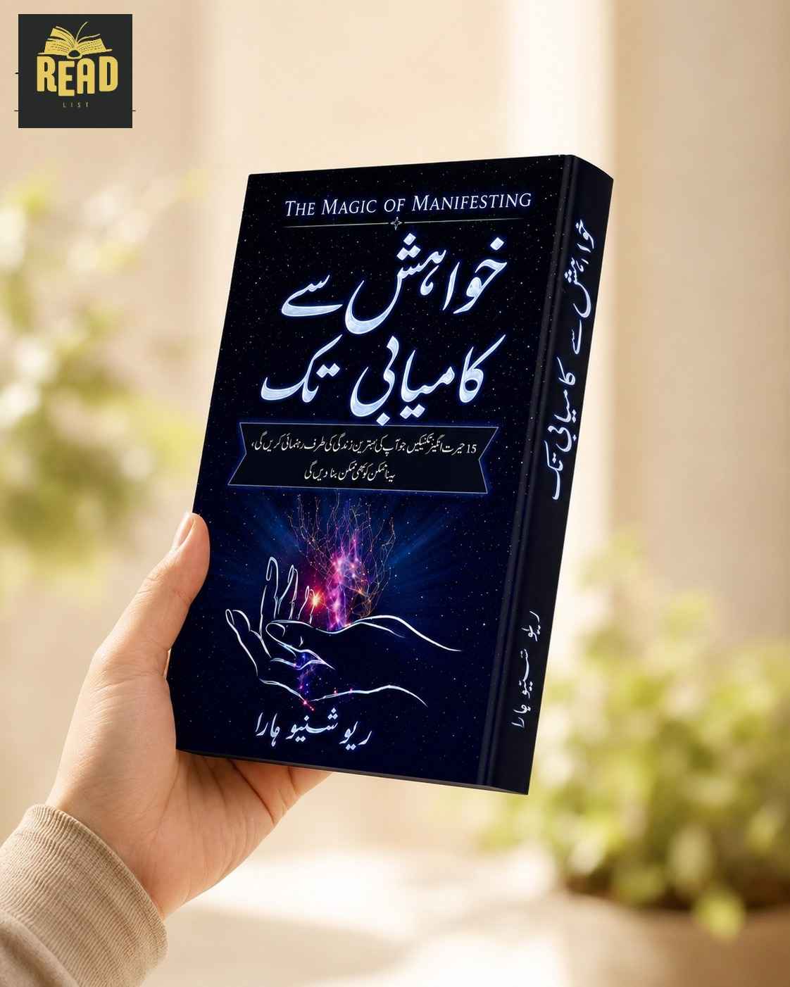 Khuwahish Se Kamyabi Tak The Magic of Manifesting Urdu book by Ryuu Shinohara front cover
