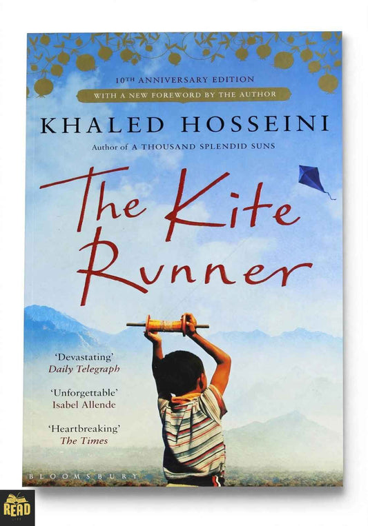 The Kite Runner English book by Khaled Hosseini front cover