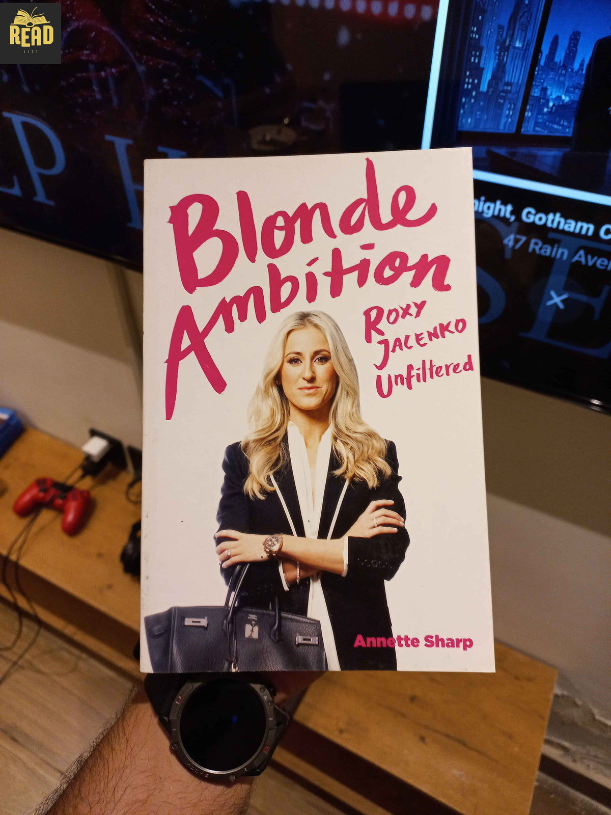 Blonde Ambition Roxy Jacenko Unfiltered by Annette Sharp English paperback book cover
