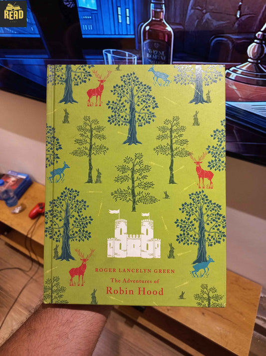 The Adventures of Robin Hood by Roger Lancelyn Green English paperback book cover