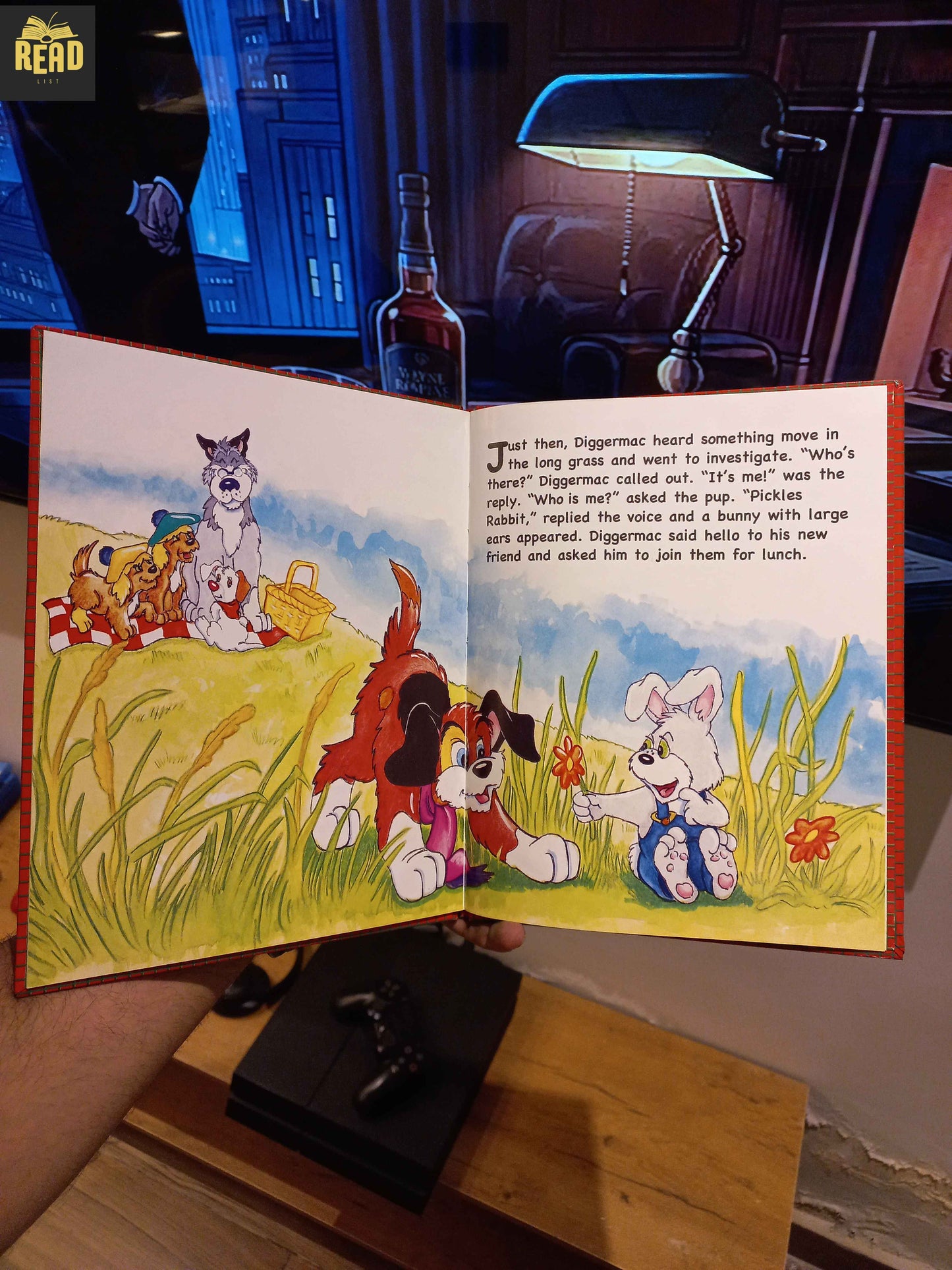 Digger Mac Goes to the Farm by Ken Gray illustrated children’s book pages