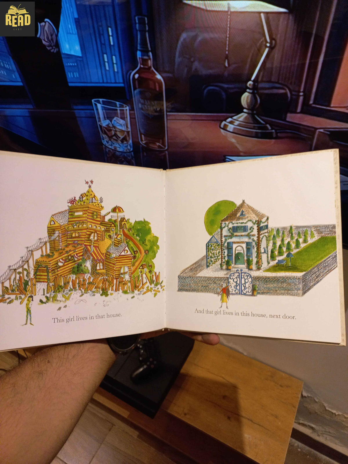 This Girl That Girl by Charlotte Lance illustrated children’s book pages