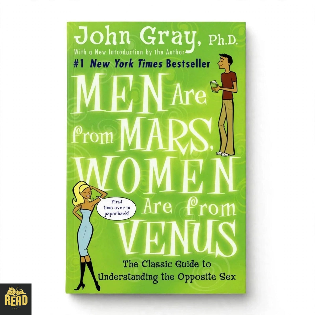 Men Are from Mars Women Are from Venus by John Gray paperback front cover