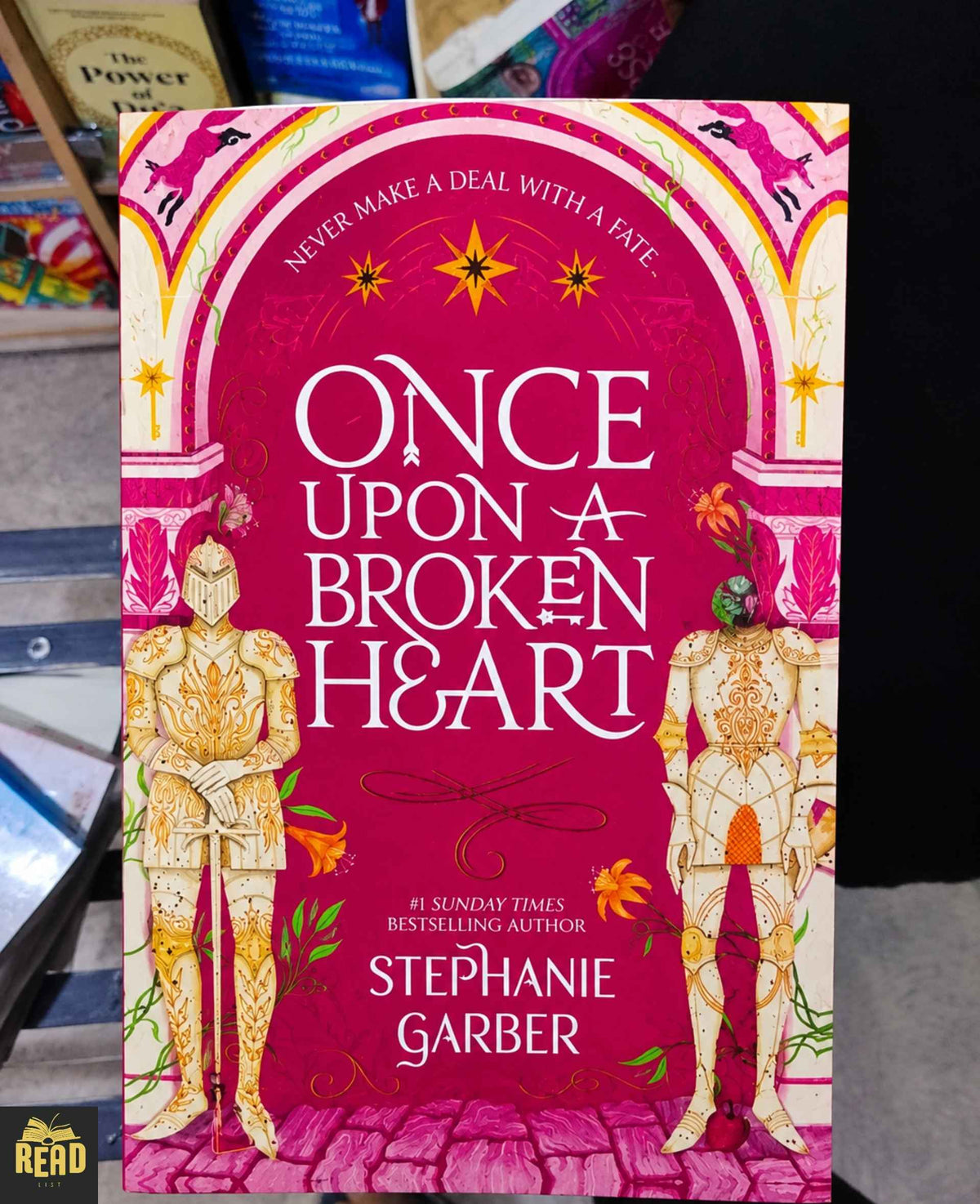 Once Upon a Broken Heart English book by Stephanie Garber front cover