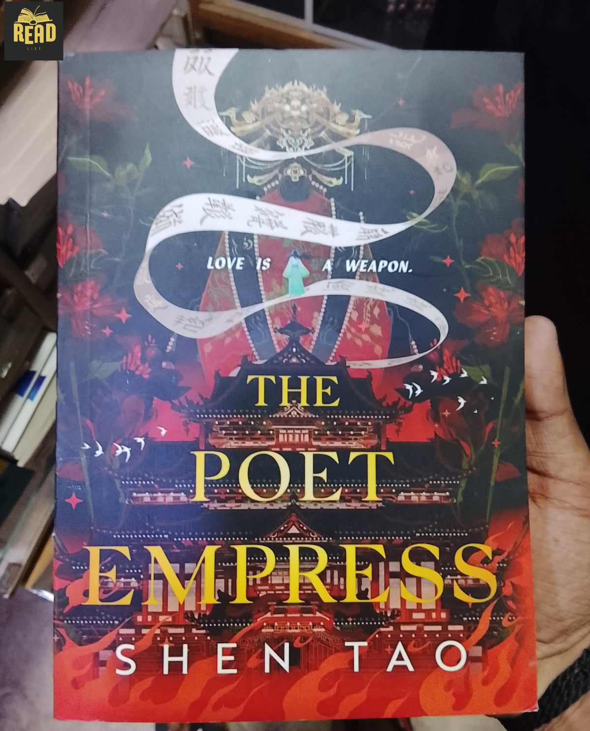 The Poet Empress by Shen Tao fantasy novel front cover