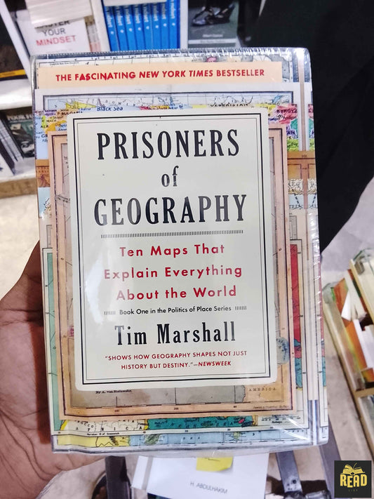 Prisoners of Geography by Tim Marshall book cover