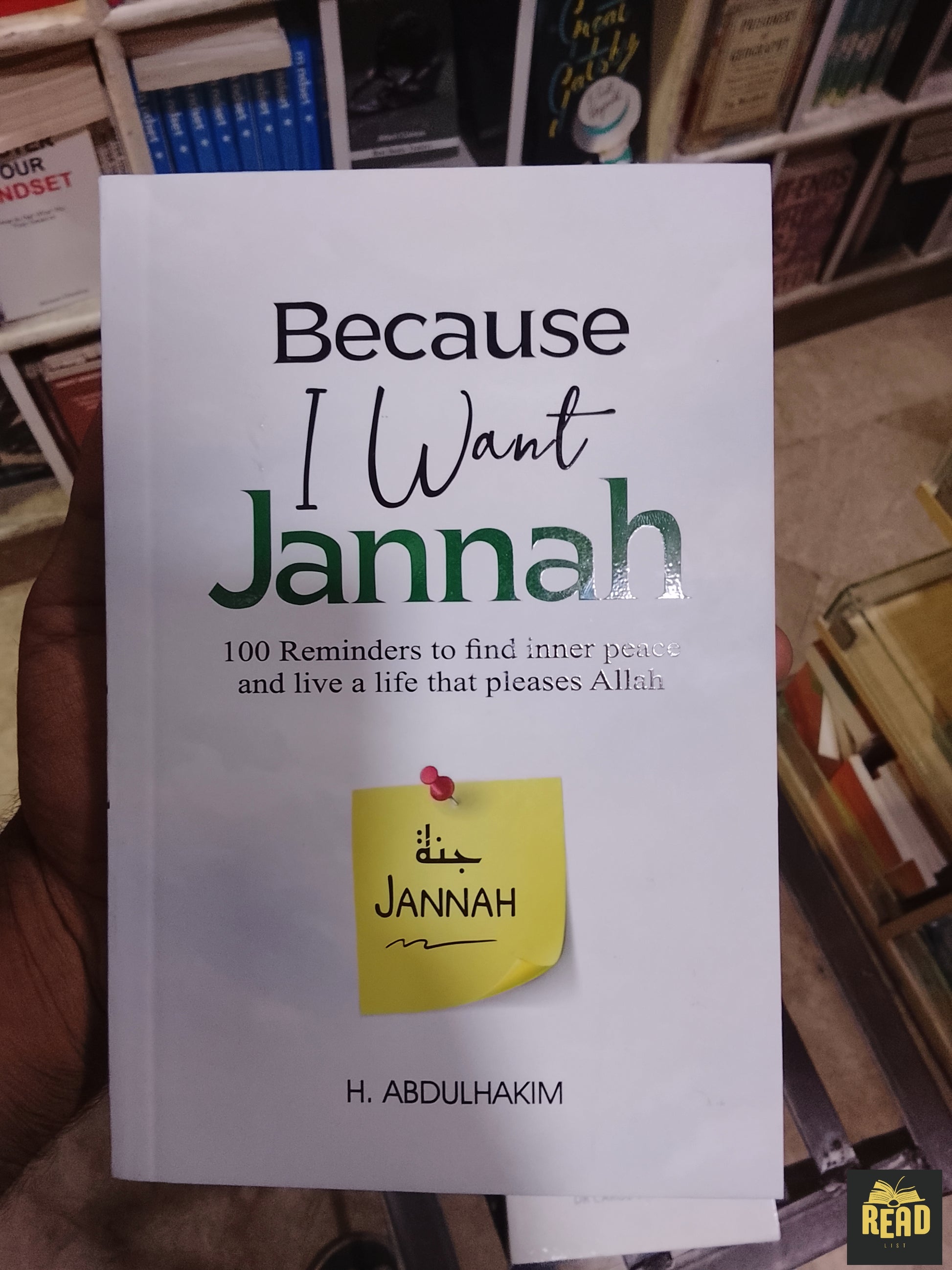 Because I Want Jannah by H. Abdulhakim book cover