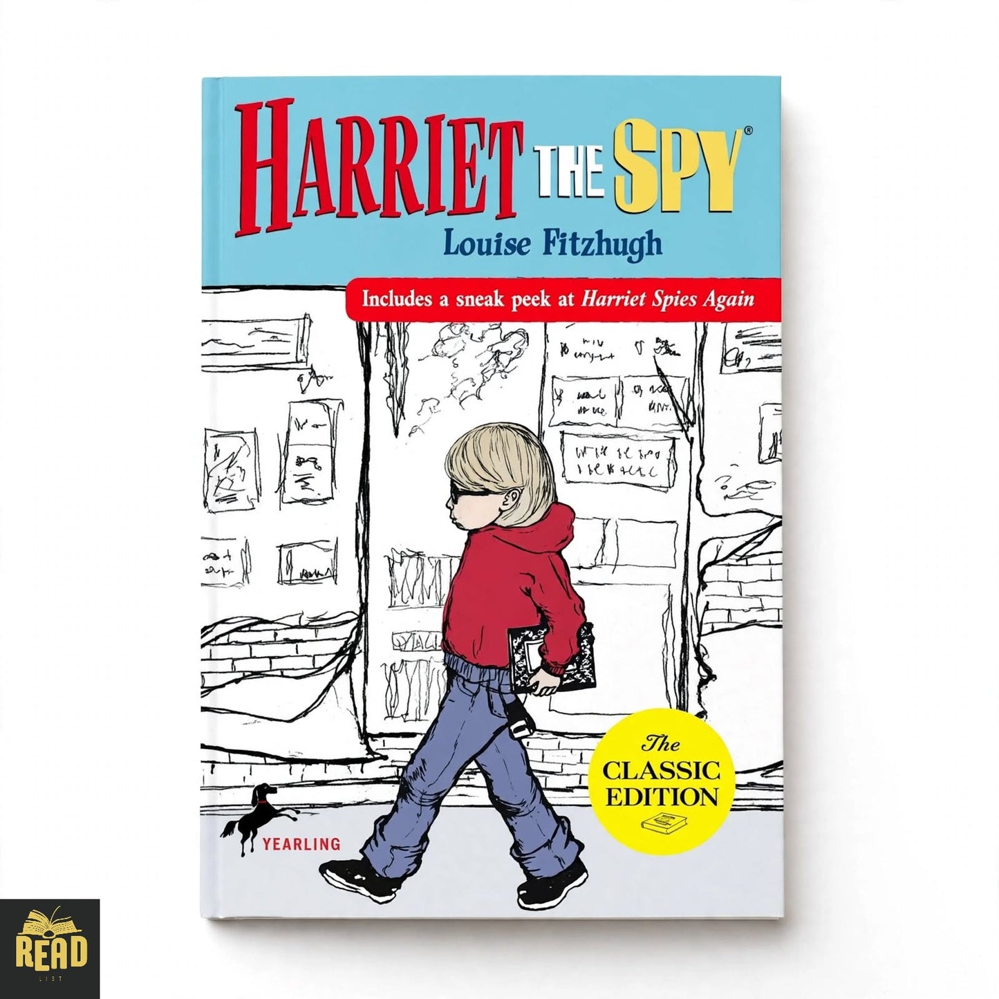 Harriet the Spy Classic Edition by Louise Fitzhugh book cover