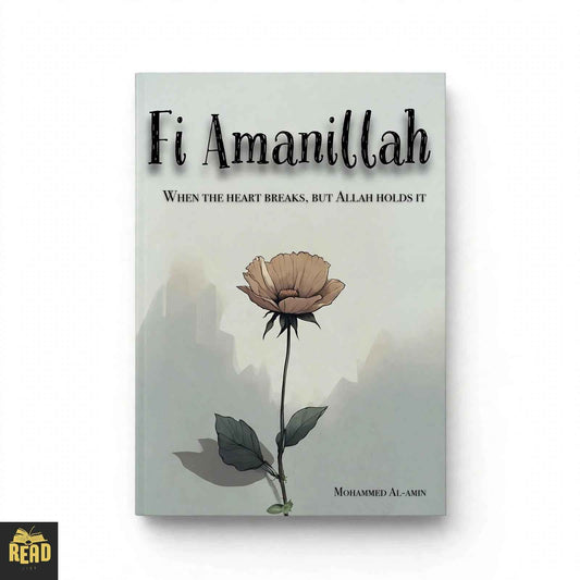 Fi Amanillah When The Heart Breaks But Allah Holds It by Mohammed Al-Amin book cover
