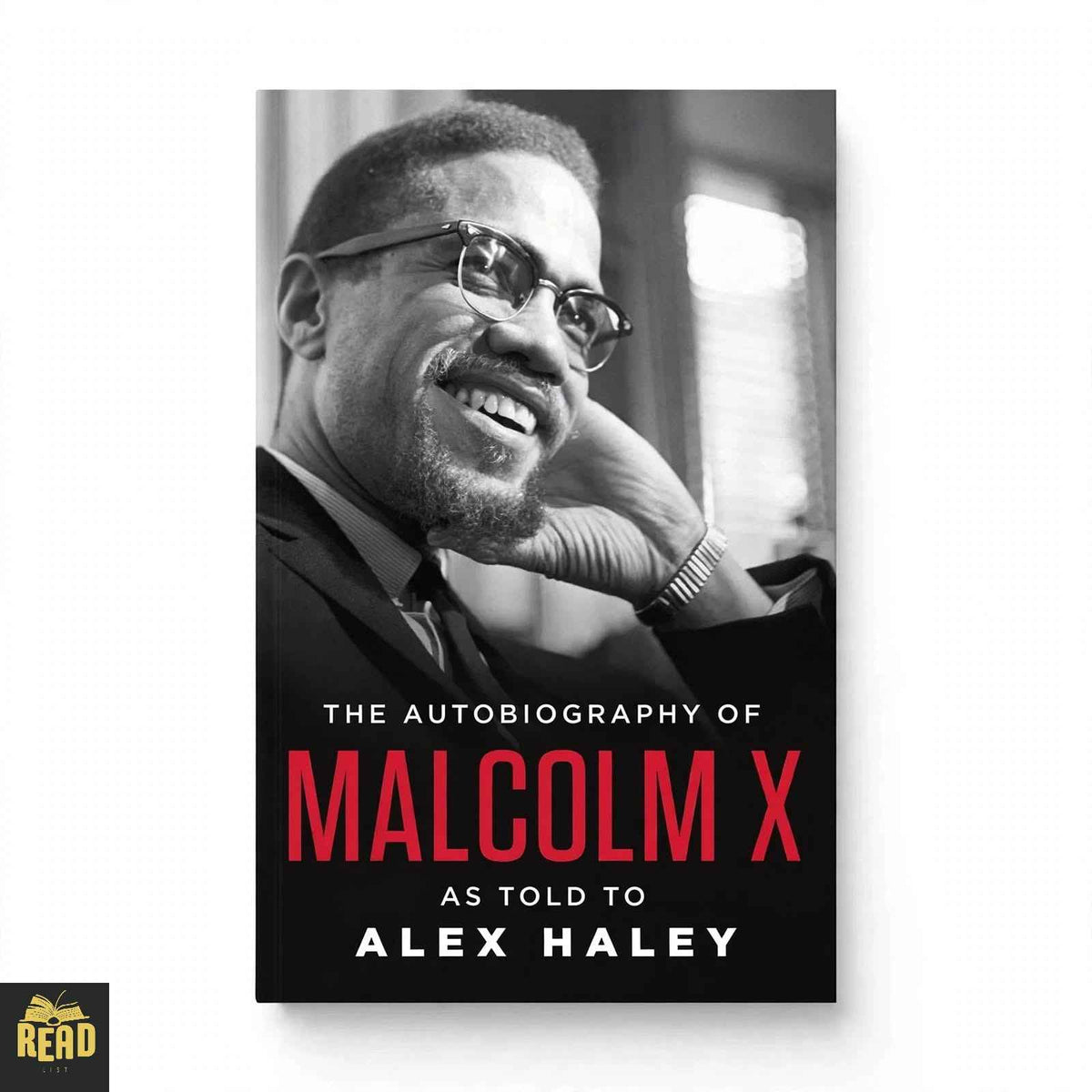 The Autobiography of Malcolm X by Malcolm X and Alex Haley book cover