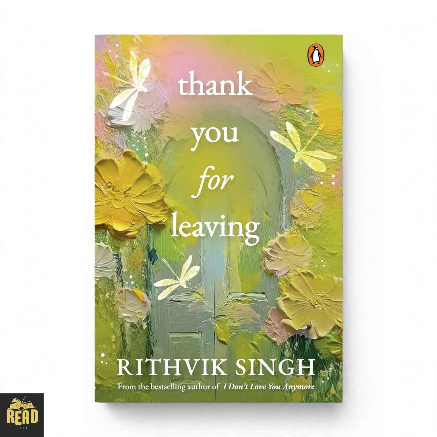 Thank You for Leaving by Rithvik Singh English poetry book front cover