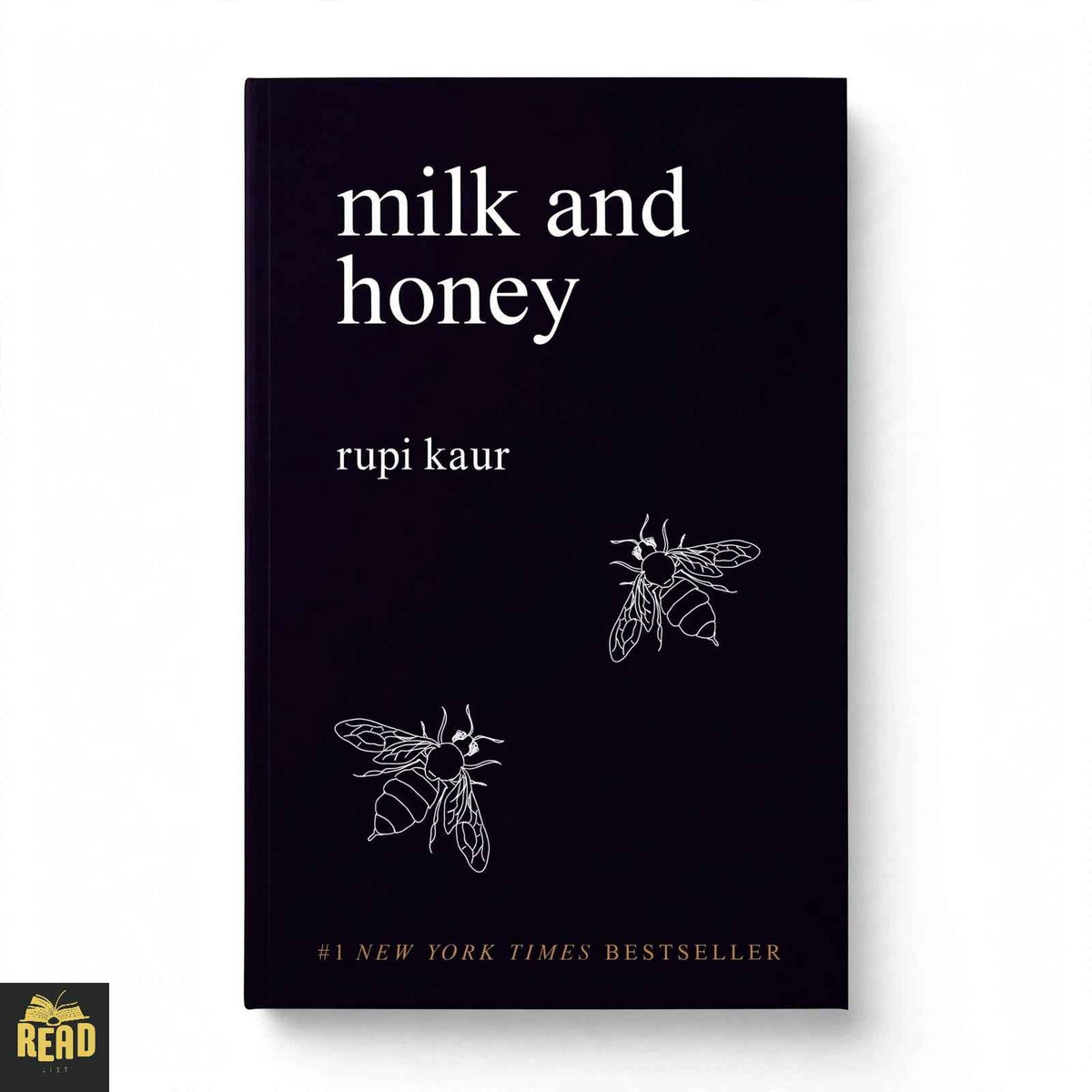 milk and honey by Rupi Kaur English poetry book front cover