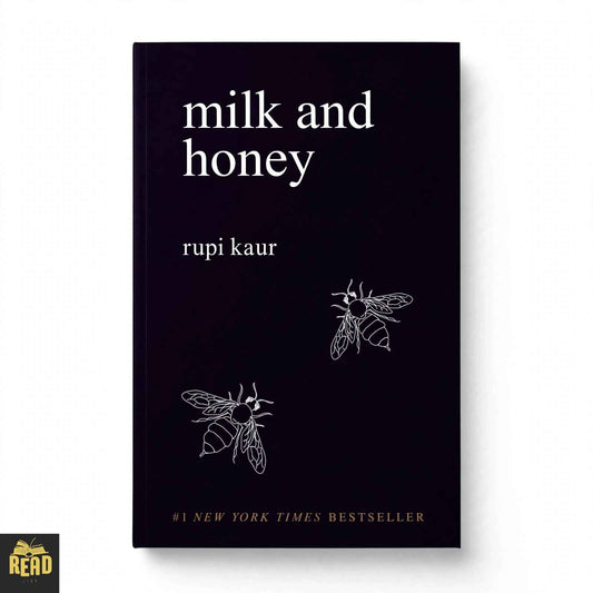 milk and honey by Rupi Kaur English poetry book front cover