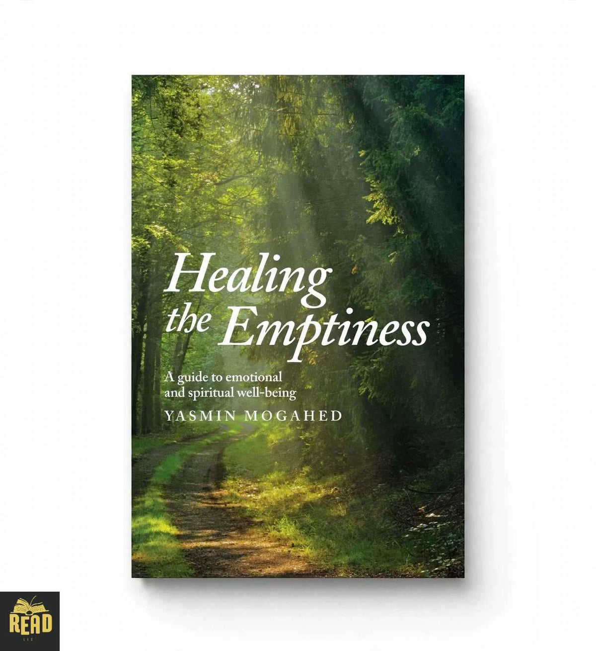 Healing the Emptiness by Yasmin Mogahed English Islamic self help book front cover