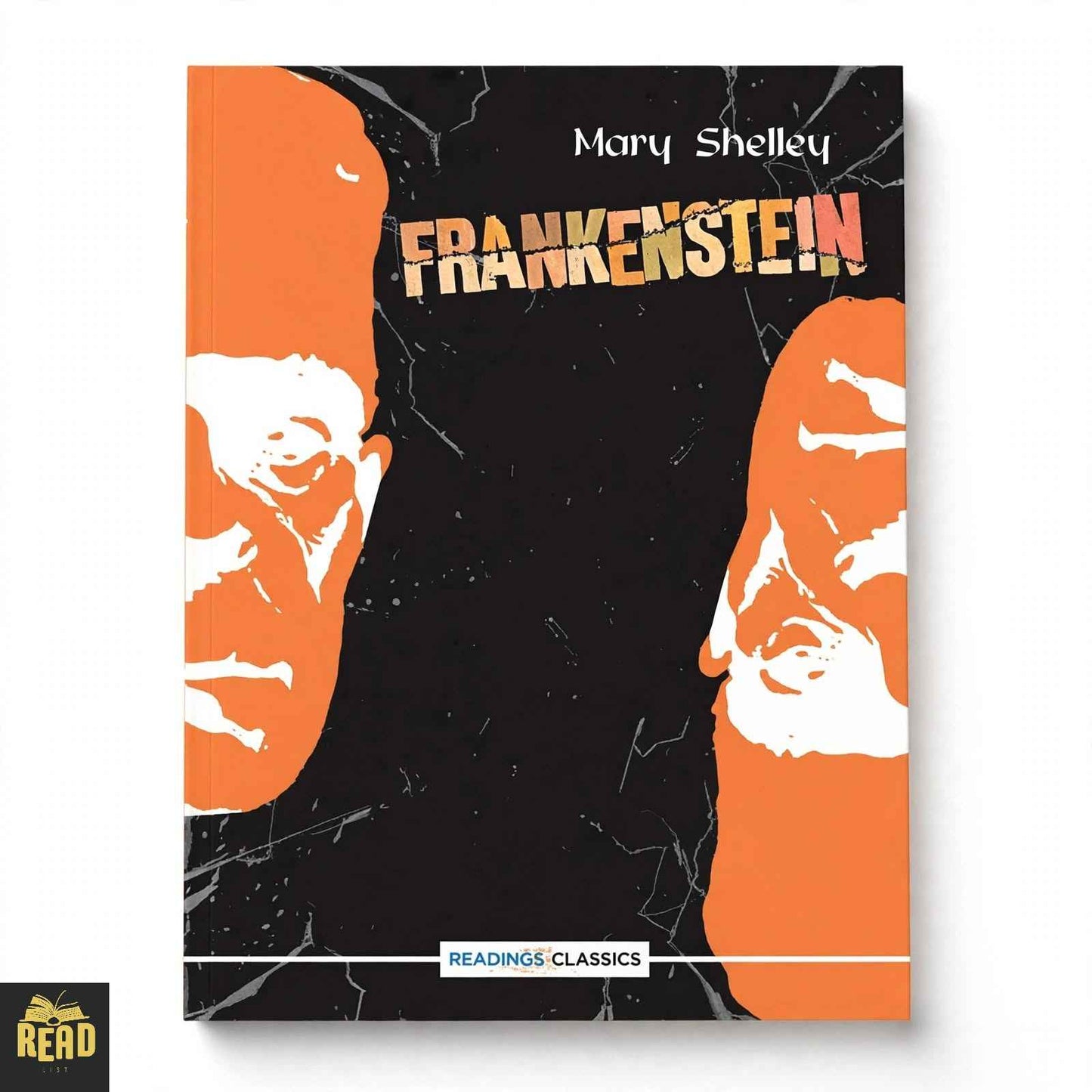 Frankenstein by Mary Shelley English classic Gothic novel front cover