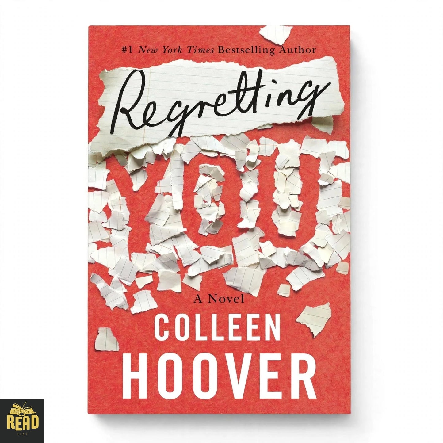 Regretting You by Colleen Hoover, English romance novel
