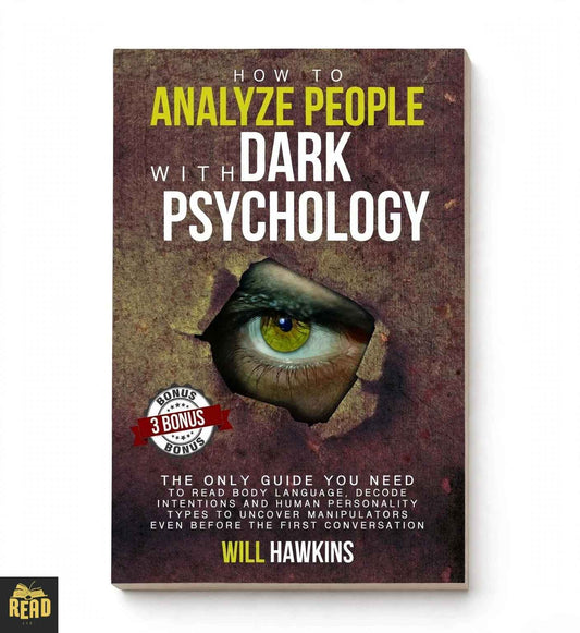 How to Analyze People with Dark Psychology by Will Hawkins, English psychology book