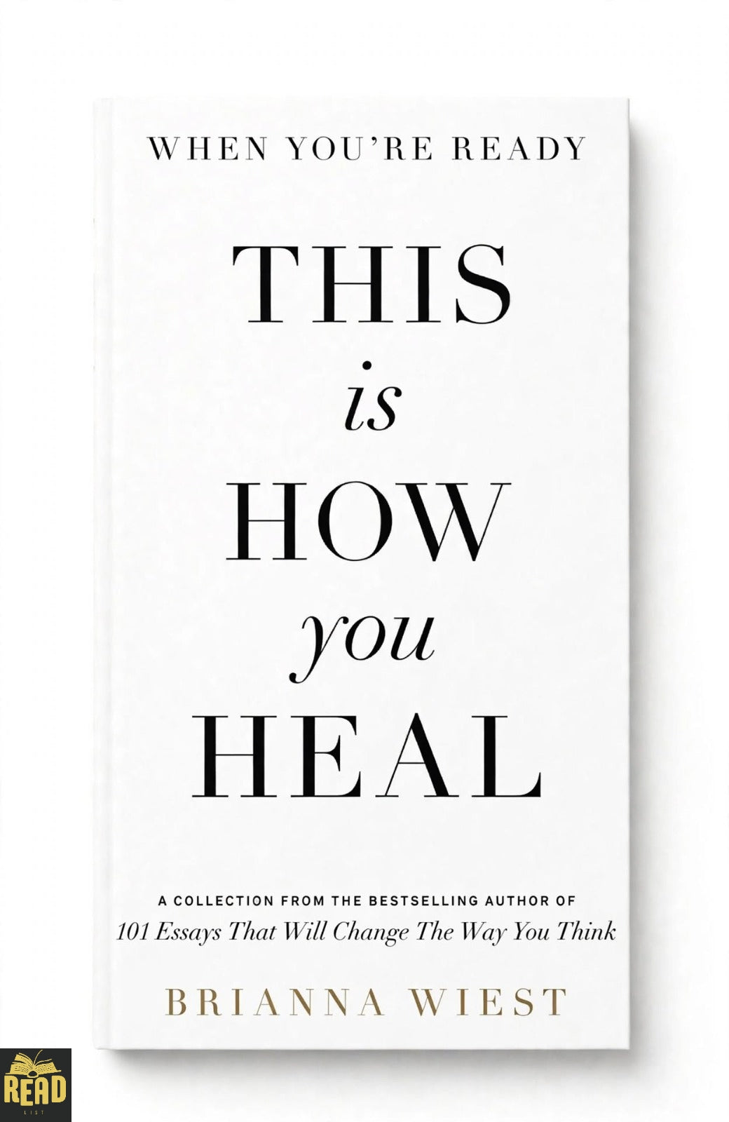 This Is How You Heal book by Brianna Wiest