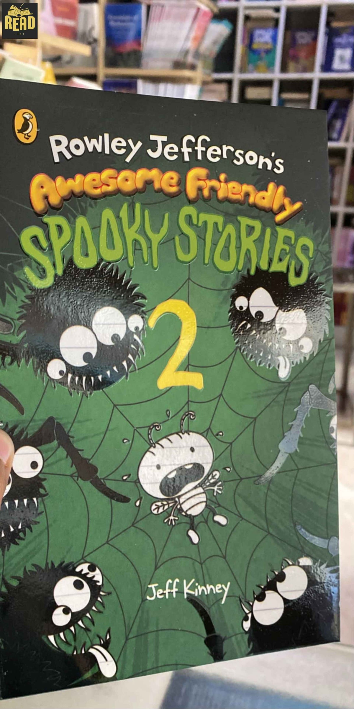 Rowley Jefferson's Awesome Friendly Spooky Stories 2 by Jeff Kinney English children's book
