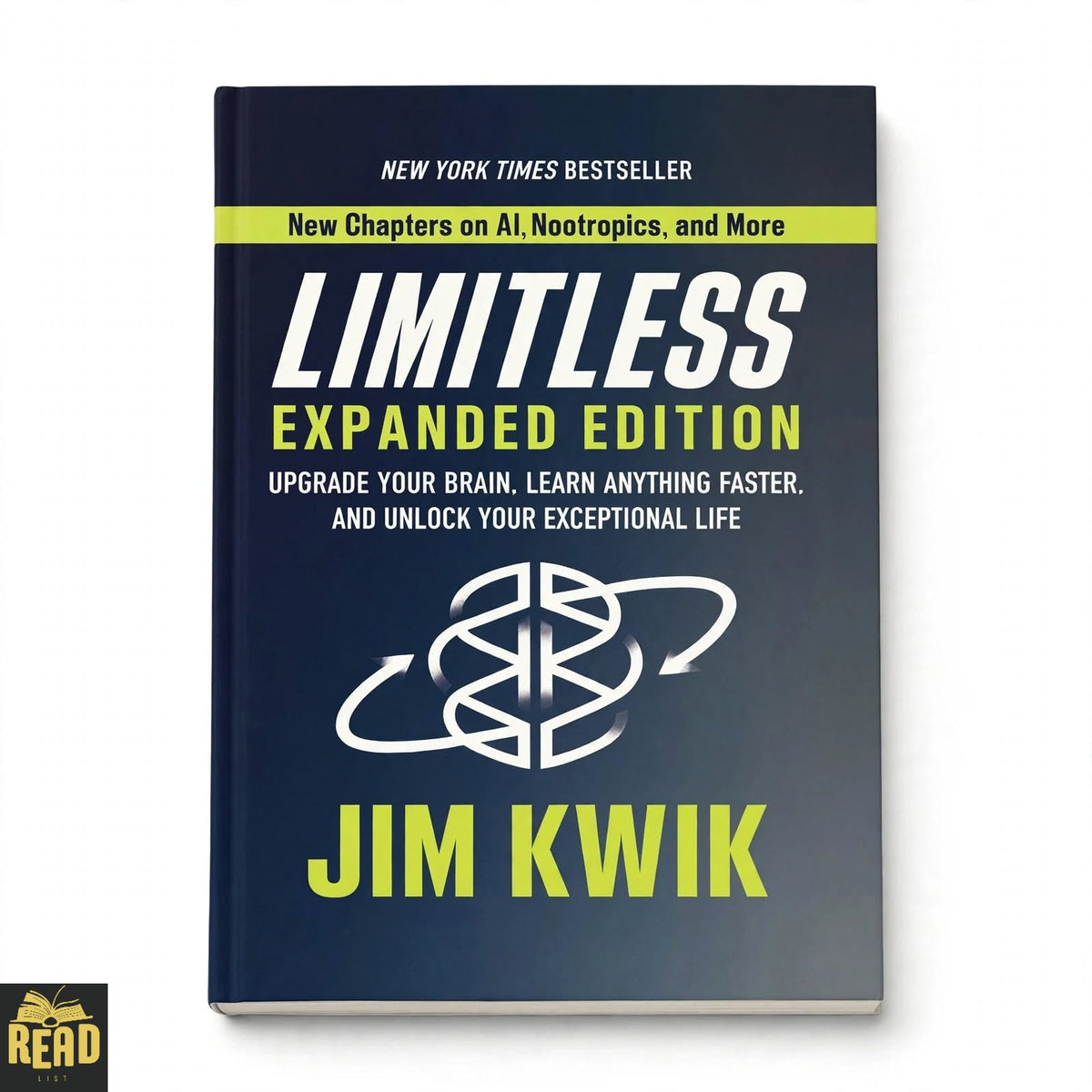 Limitless Upgrade Your Brain Learn Anything Faster by Jim Kwik hardcover book