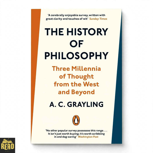 The History of Philosophy by A. C. Grayling English paperback book cover
