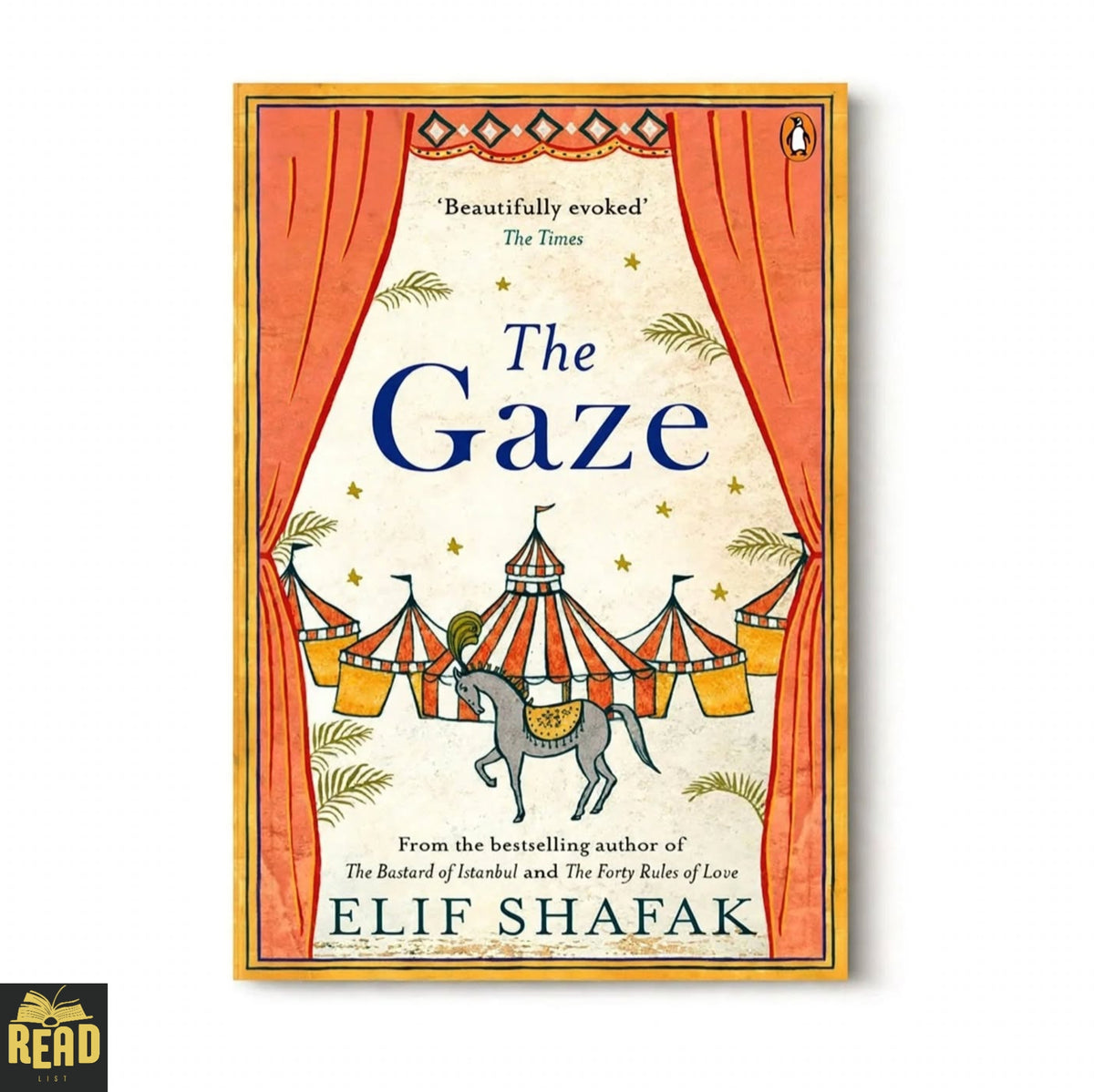 The Gaze by Elif Shafak English paperback book cover