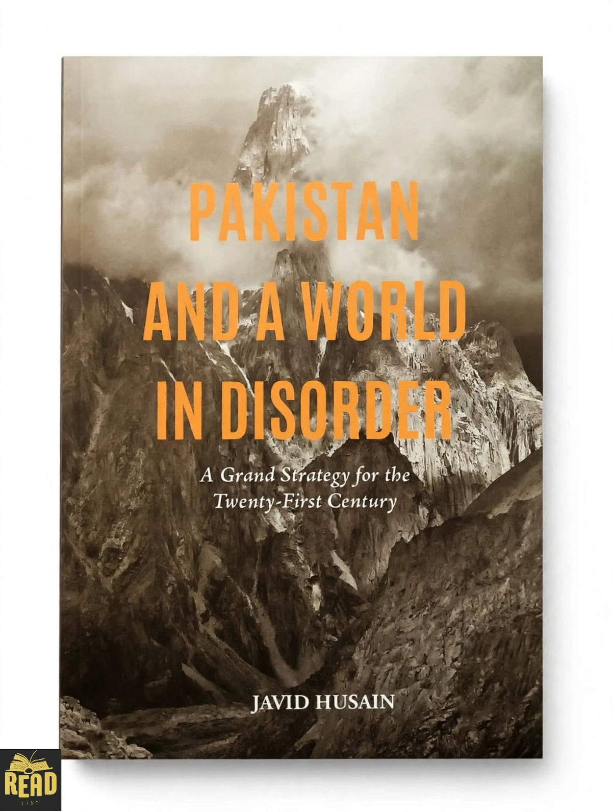Pakistan and a World in Disorder by Javid Husain English paperback book cover