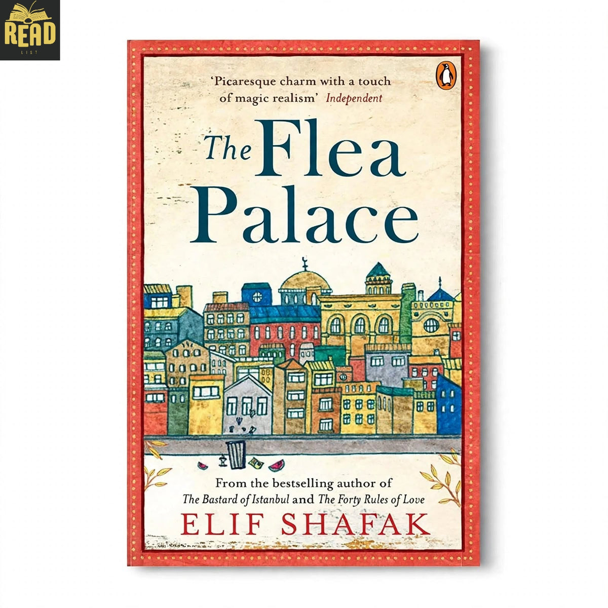 The Flea Palace by Elif Shafak English paperback book cover